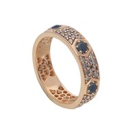 Anello Gioielleria Dossena  Donna in Oro Diamante 1.37 Ct 275166BR - 275166BR